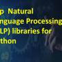 Top Natural Language Processing (NLP) Libraries For Python | I2tutorials