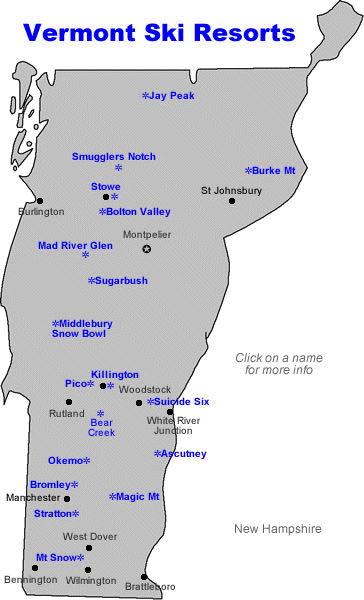 Skier S Toolbox Map Vt Ski 
