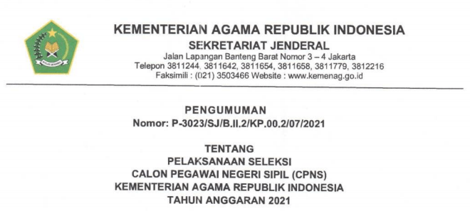 Instead, you have to apply through the state where you reside. Pengumuman Tentang Pelaksanaan Seleksi Cpns Di Iain Padangsidimpuan Iain Padangsidimpuan