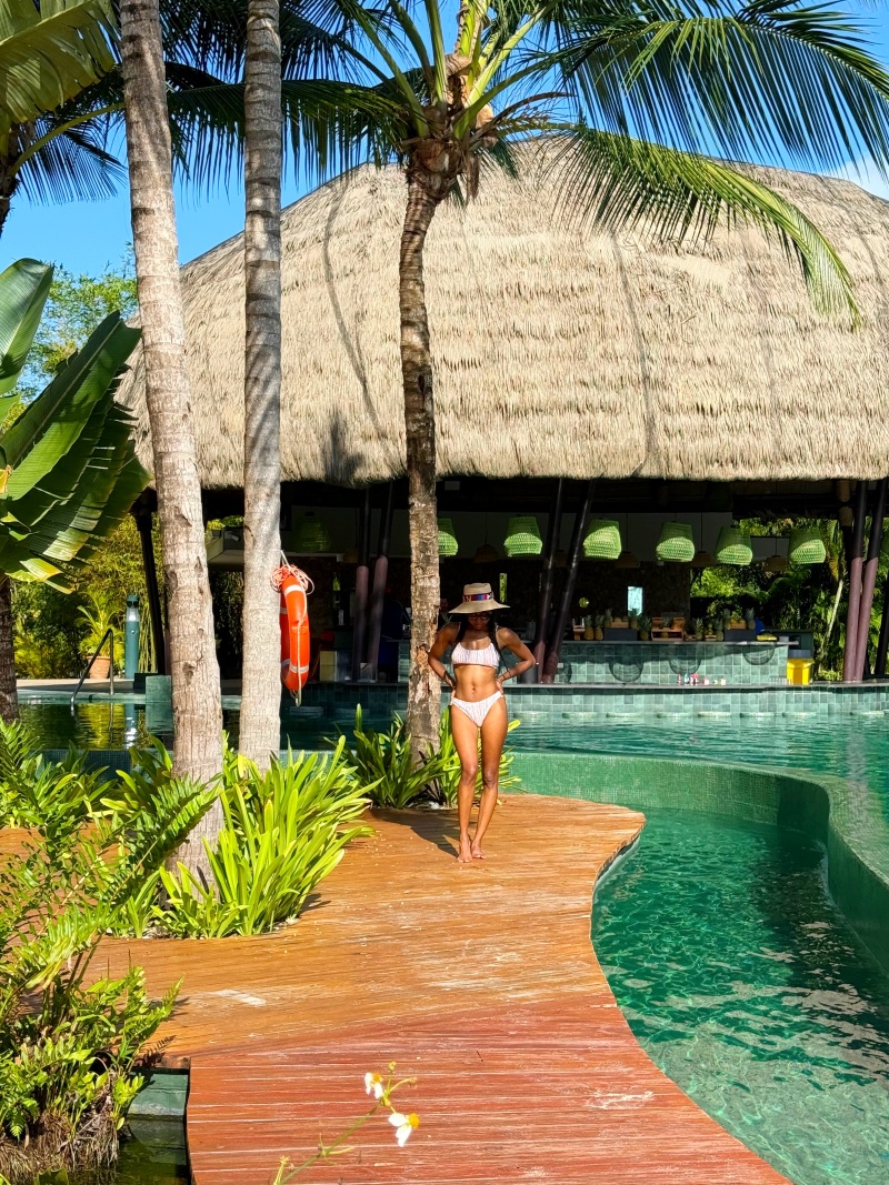Johnaé De Felicis on vacation in Dominican Republic