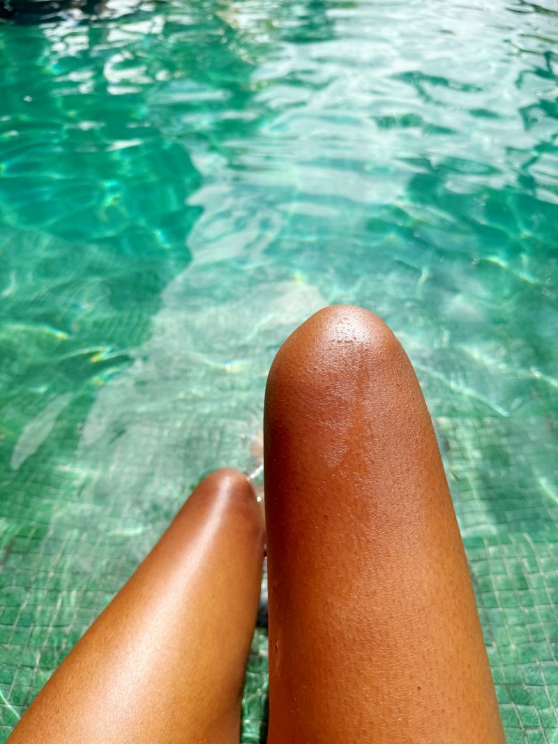 Johnaé De Felicis on vacation in Dominican Republic