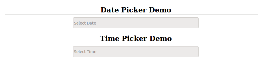 datetimepicker
