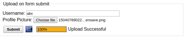 Vue File Upload