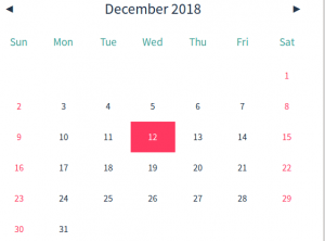 javascript-calender