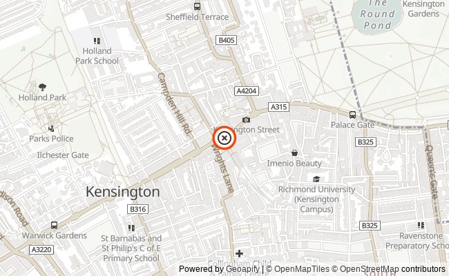 High Street Kensington Underground Station Travel 1000110 