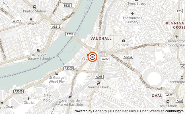 Vauxhall Underground Station Travel 1000247 