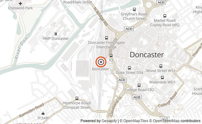 Doncaster Rail Station Travel 90002214 