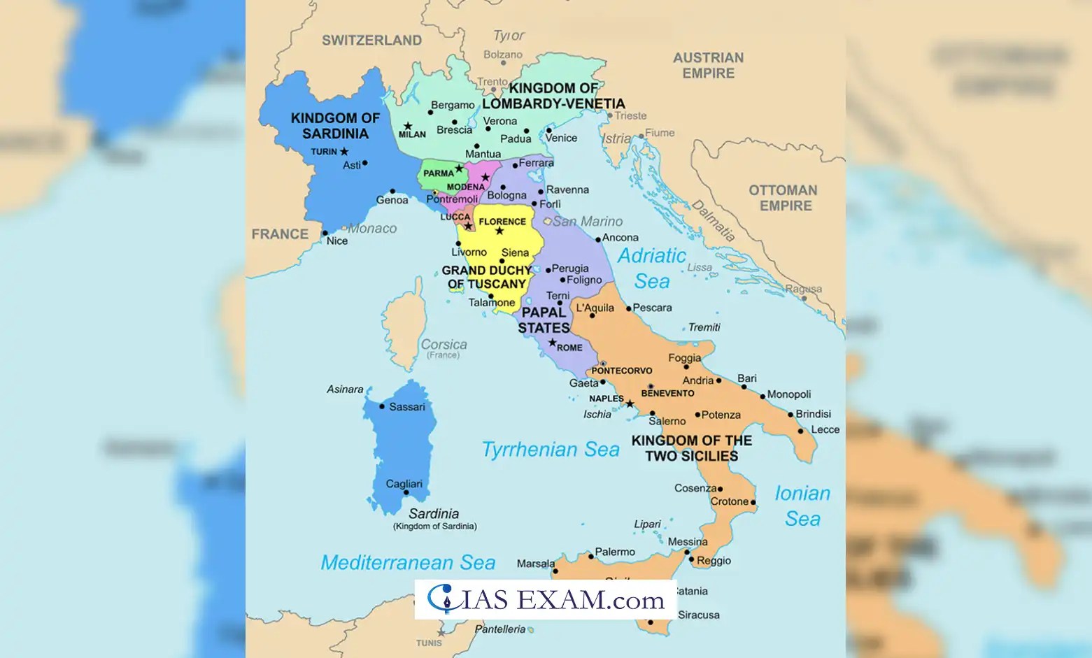 Unification Of Italy UPSC Iasexam Com Unification Of Italy.webp