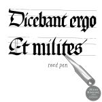 Figure 5. Inking done by a Reed Pen