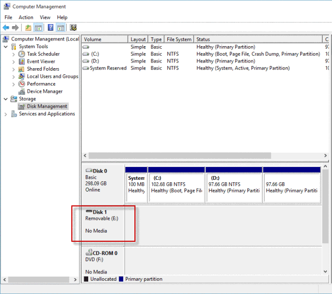 I have a problem with my computer, and usb. 5 Free Usb Flash Disk No Media In Disk Management Or Diskpart