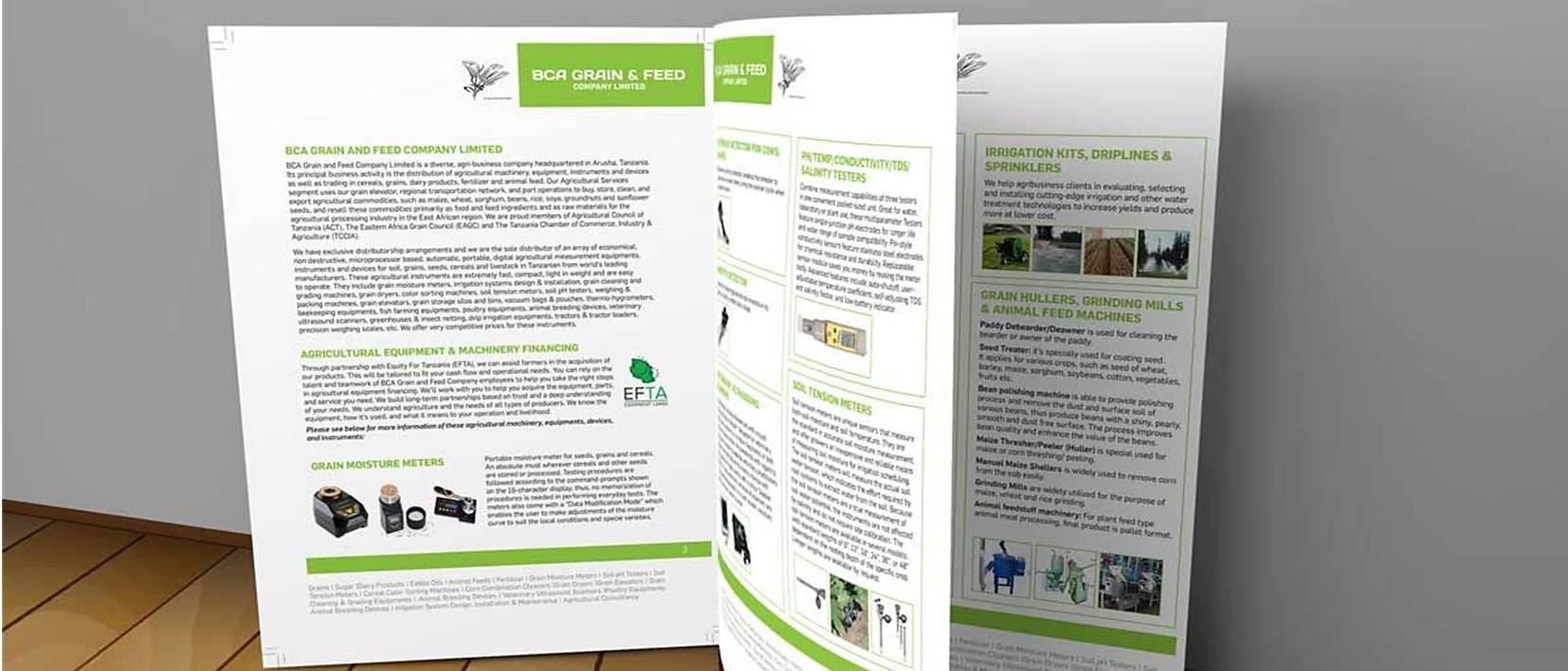 open standing catalogue
