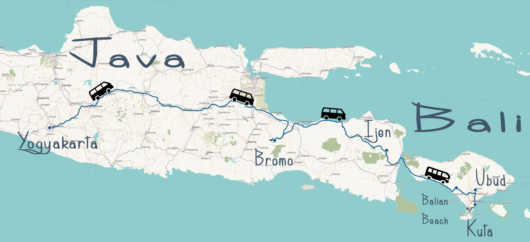 Trois semaines en Indonésie sur le îles de Java et Bali Blog de Voyage, Tutoriels Photos