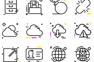 Icon Sets Iconshock - Ultra HD Abstract Photo - 8K