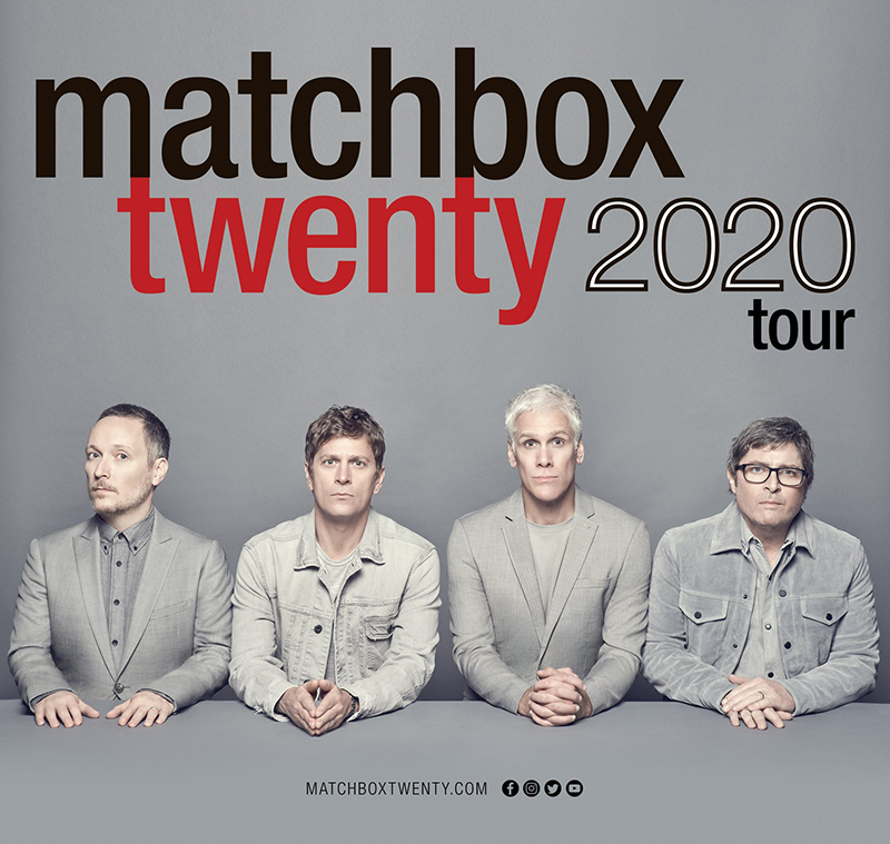 Matchbox Twenty Announces 2020 Summer Tour With Special Guest The