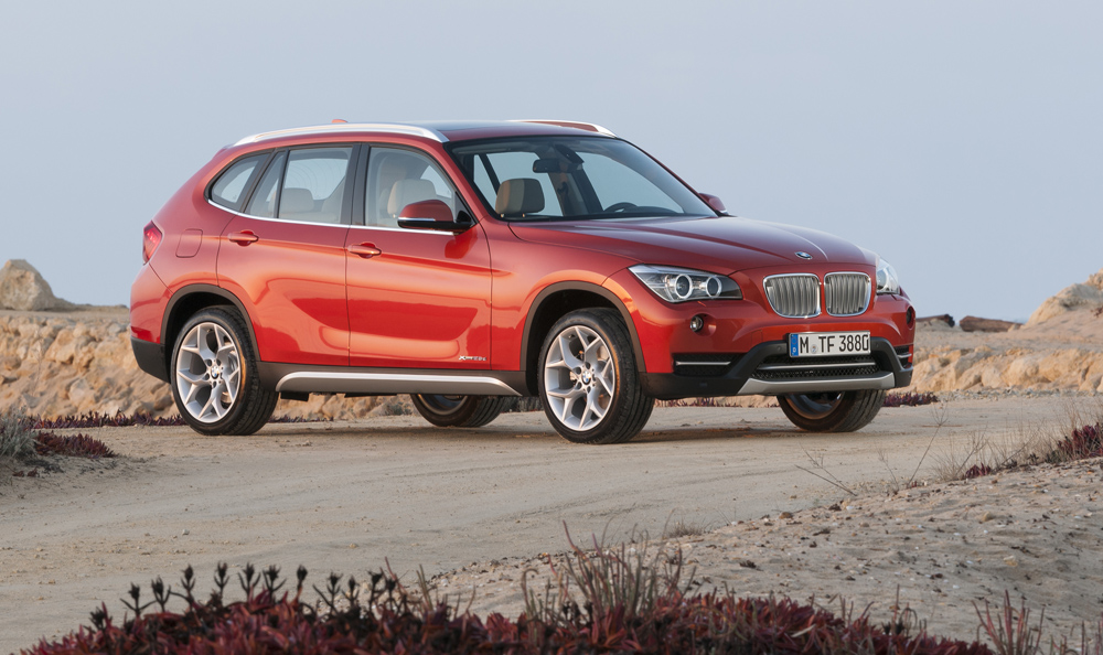 Bmw x1: restyling 2012