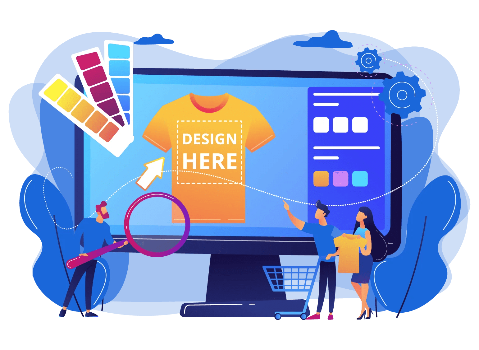 Customize your own t-shirt, hoodies online from icustom fresno