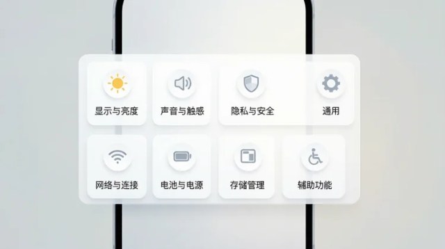 iPhone使用教程iOS设置界面截图_苹果派