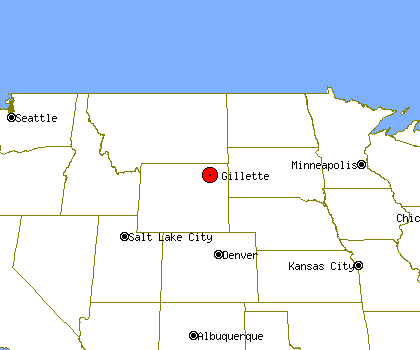Gillette Profile Gillette WY Population Crime Map Gillette 