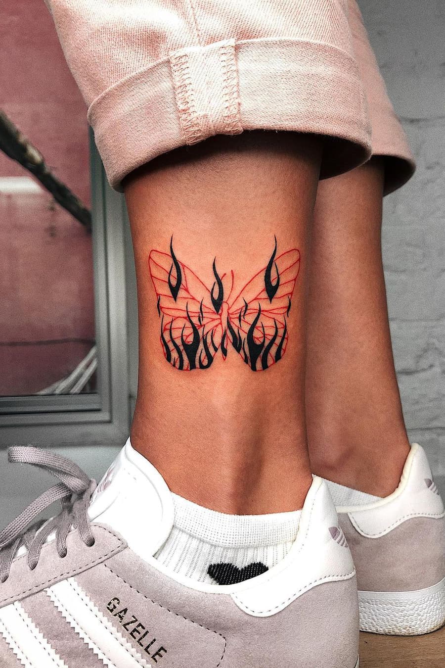 30 Red Ink Tattoo Ideas For Women