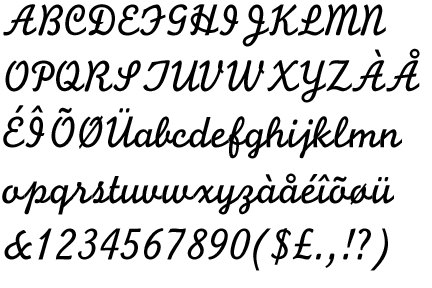 Identifont Monoline Script - Download Stunning Gradient Design | High Resolution