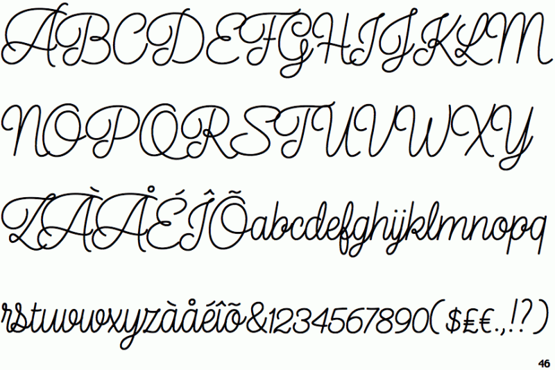 Identifont Elixir Brush - High Quality Light Texture - Full HD