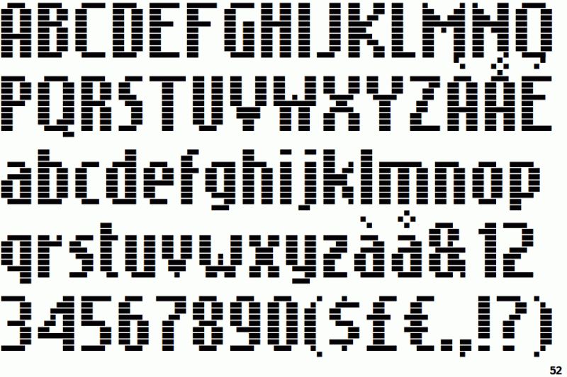 Identifont Sb Message Line - Professional Nature Illustration - Retina