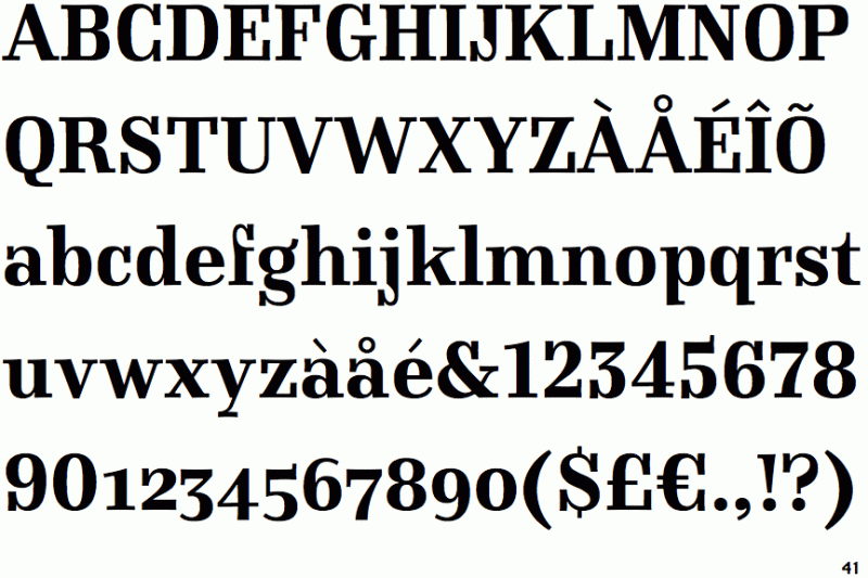 Identifont Alison Text Bold - Classic Vintage Image - HD