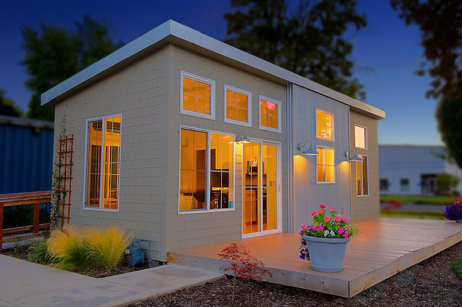 This distinction is important, because homes that are 4 u Charming Small Prefab Home Model | iDesignArch | Interior
