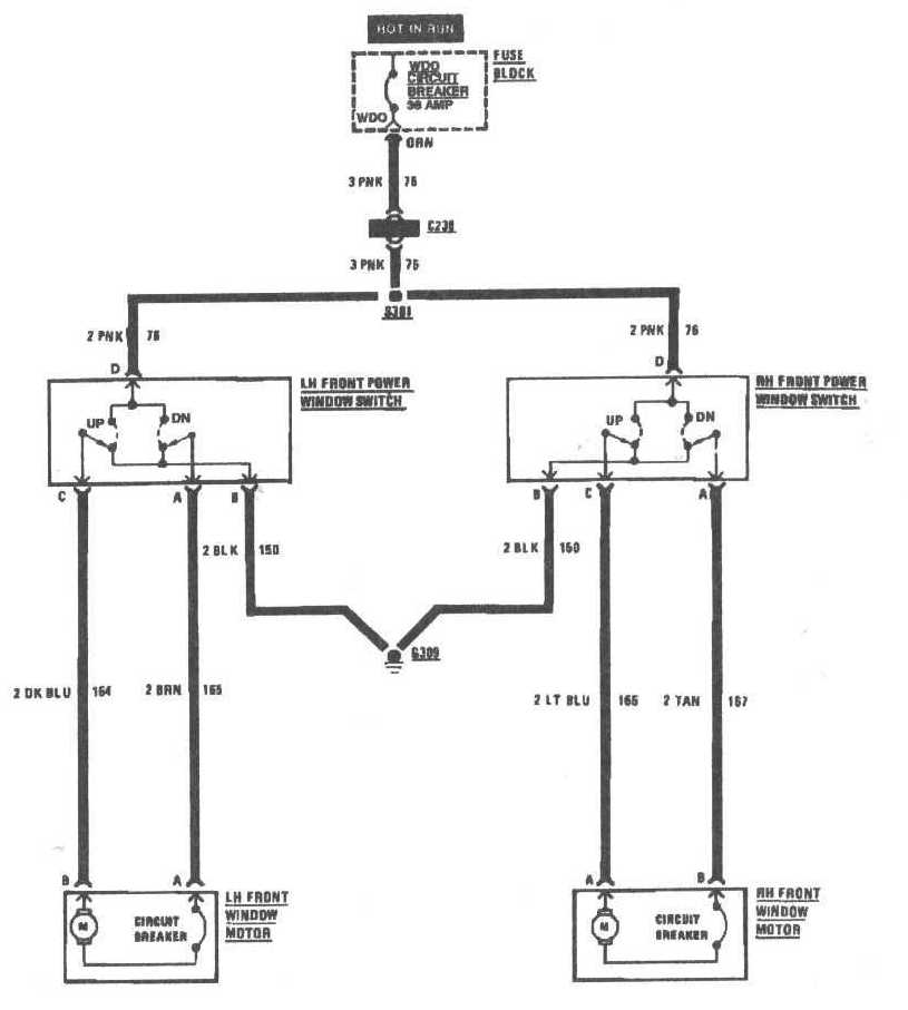 Power Window Connection Universal Power Window Wiring Diagram » Wiring Work