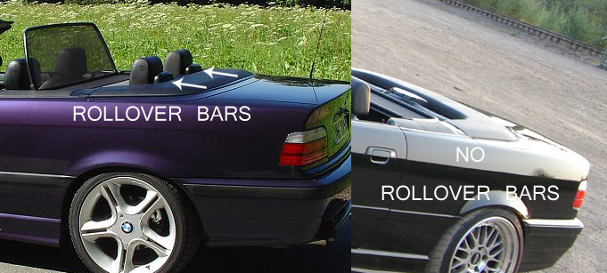 Fyi: not all convertibles have rollover protection!