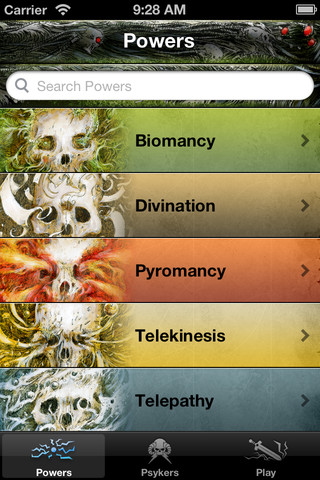 Warhammer 40,000: Psychic Powers brings the psychic devastation of the 41st Millennium to your iPhone or iPod touch. Warhammer 40,000: Psychic Powers brings the psychic devastation of the 41st Millennium to your iPhone or iPod touch.