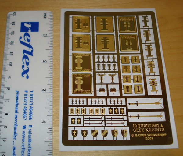 Etched Brass from Forgeworld - Felix's Gaming Pages