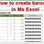 How To Create Barcode In Excel Using VBA Code - I FIX PROBLEM