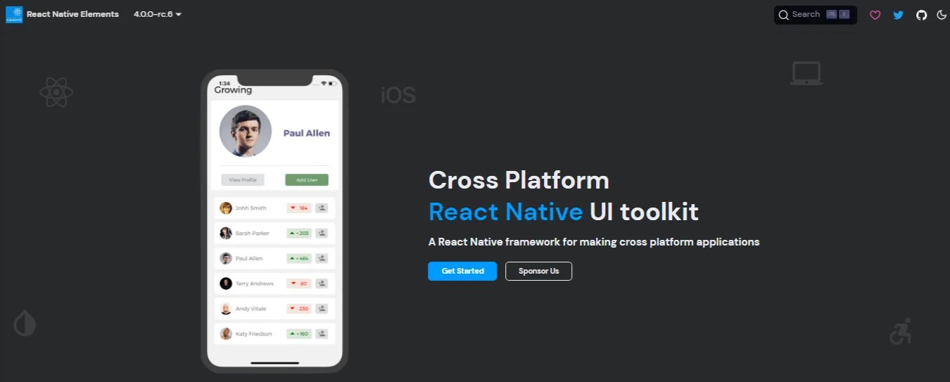 A List of the Best React Native UI Components and Animation Libraries