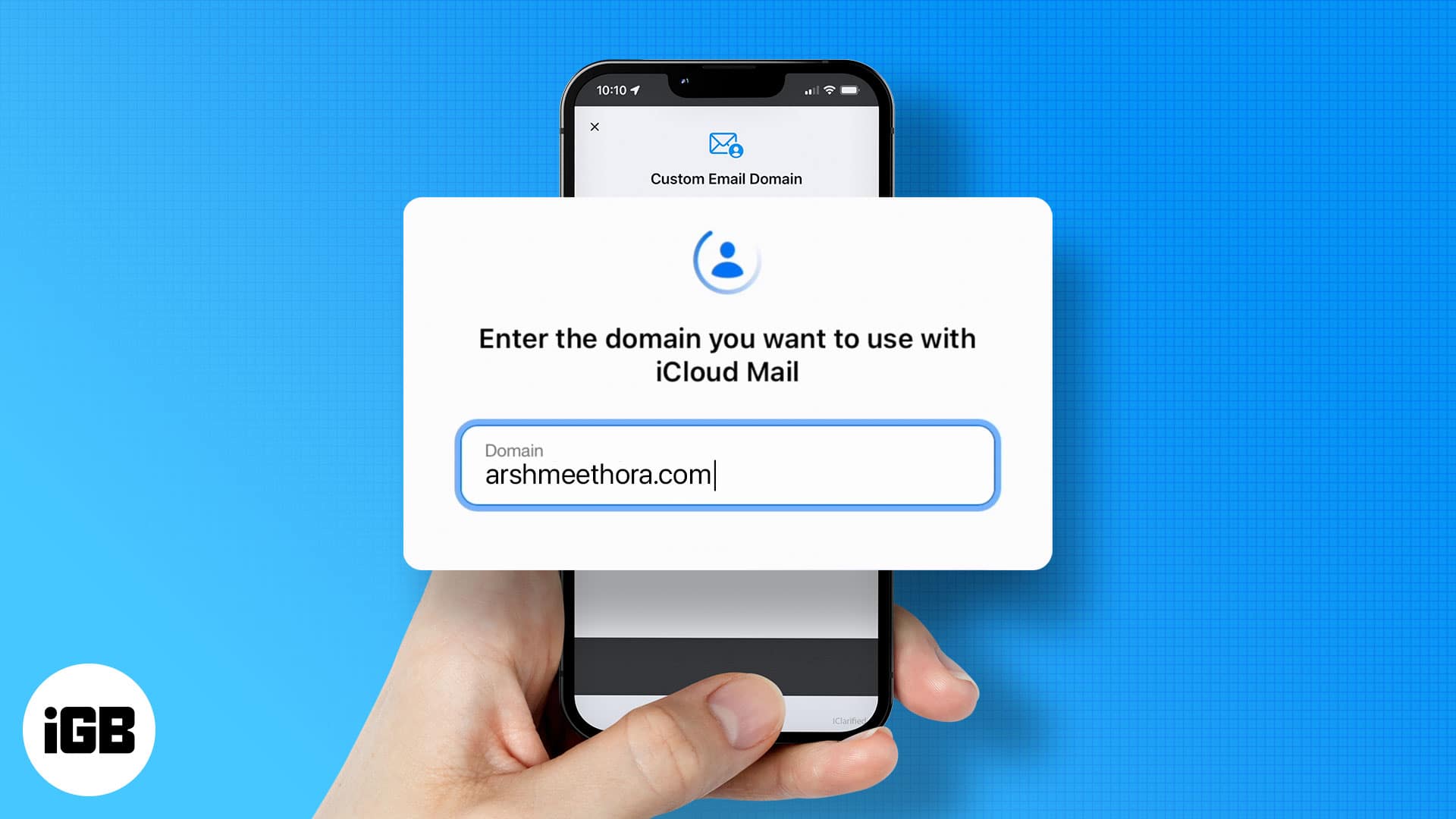How to use custom email domains with ‌icloud‌ mail