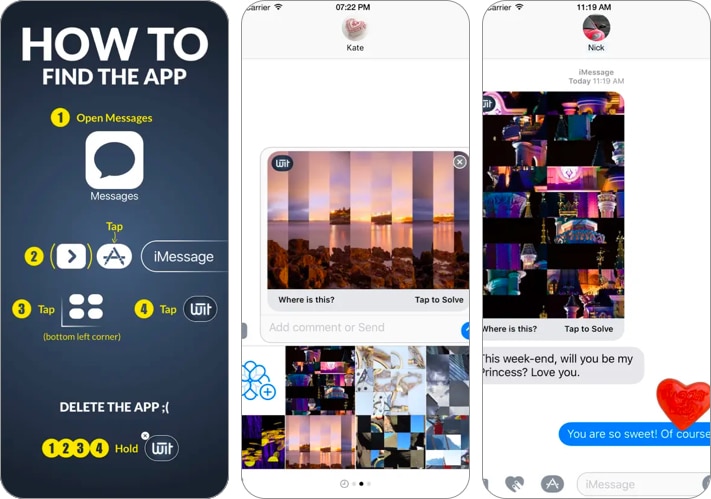 Best IMessage Games To Play With Friends 2026 IGeeksBlog WIT Puzzles IMessage Game For IPhone IPad 