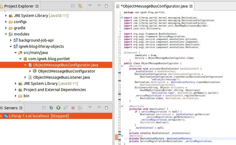 Liferay Objects With Message Bus Ignek - Best Dark Illustrations in 4K
