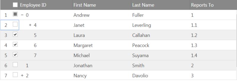 Row Selectors Igtreegrid Ignite Ui Help - Space Photos - Beautiful Ultra HD Collection