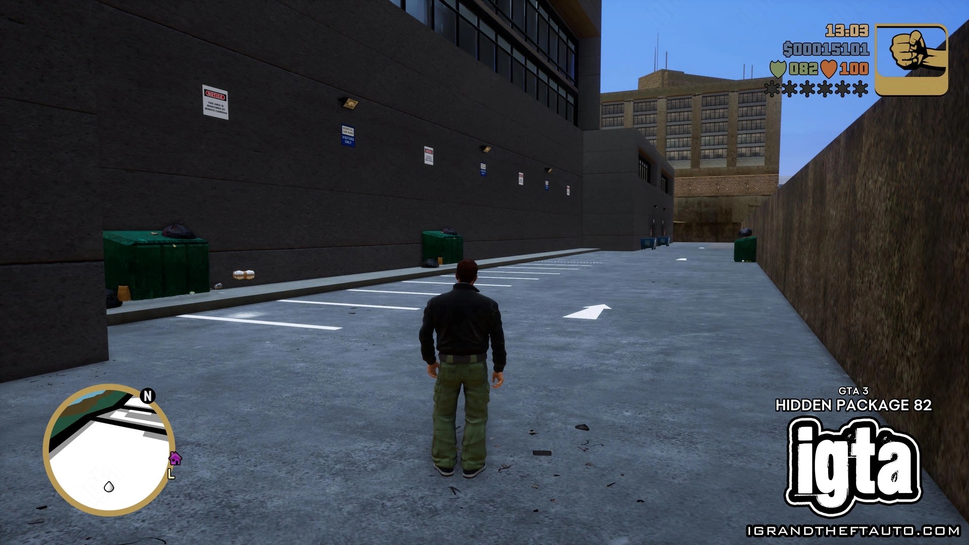 GTA III Hidden Packages Collectable Guide Gta3 Hidden Package 82.webp