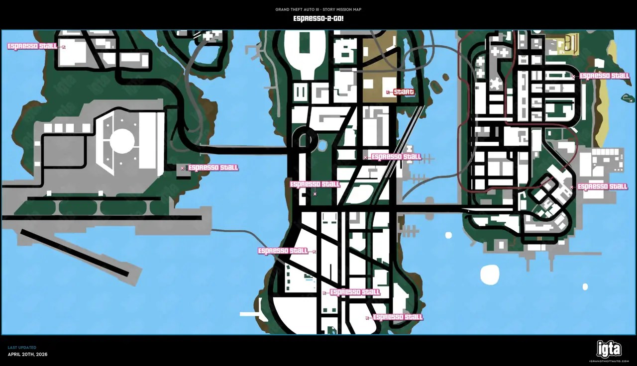 GTA III Espresso 2 Go Map 288.webp