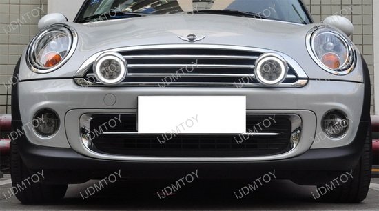 Oem fit mini cooper led daytime running lights rally driving lamps