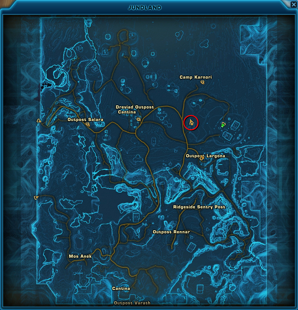 Go to the northeast corner of the dune sea map. Swtor Champion Of Tatooine Location Guide Illeva