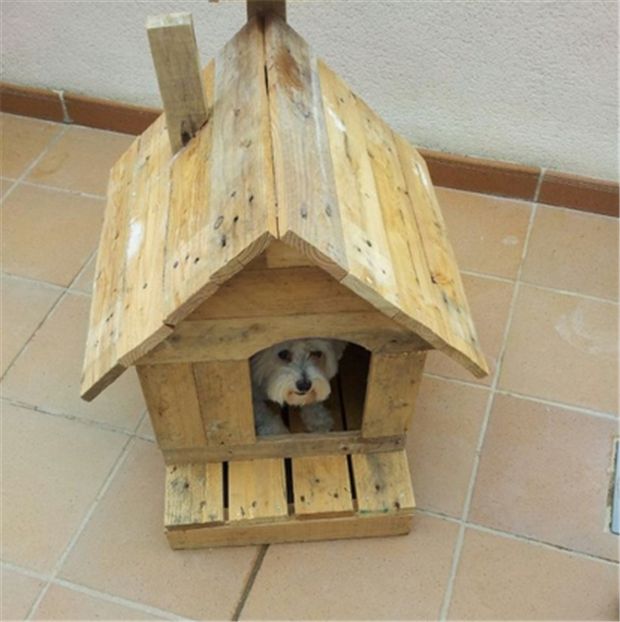 Propuestas De Casas Para Perros Hechas Con Palets I Love Palets