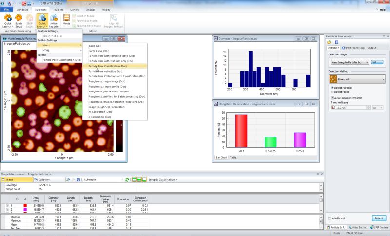 Batch Quicklaunch Image Metrology - Best Landscape Images in Desktop