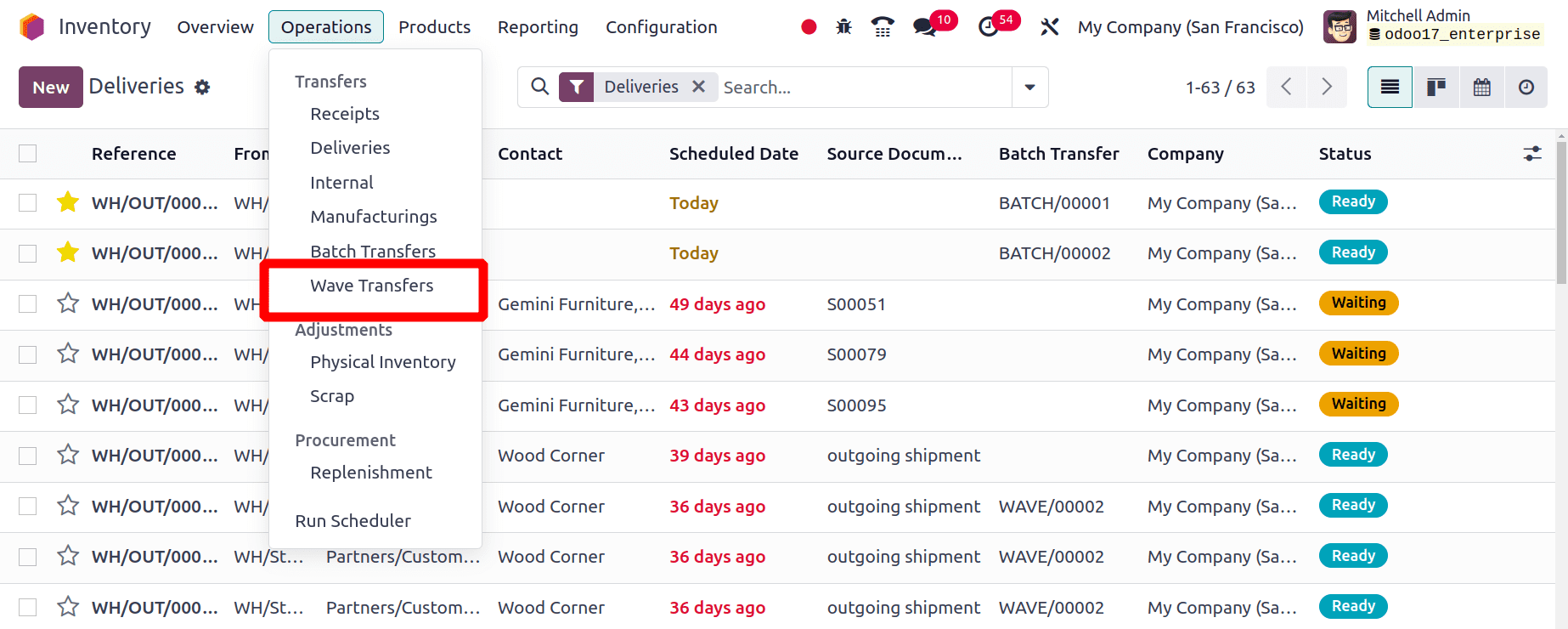An Overview of Batch Transfer, Wave Transfer, & Cluster Picking in the Odoo 17 Inventory (17) An Overview of Batch Transfer, Wave Transfer, & Cluster Picking in the Odoo 17 Inventory (17)