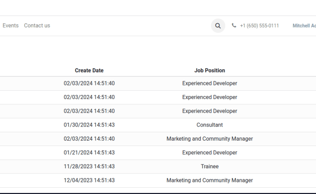 How To Add Sort Option In Website Portal Odoo 17
