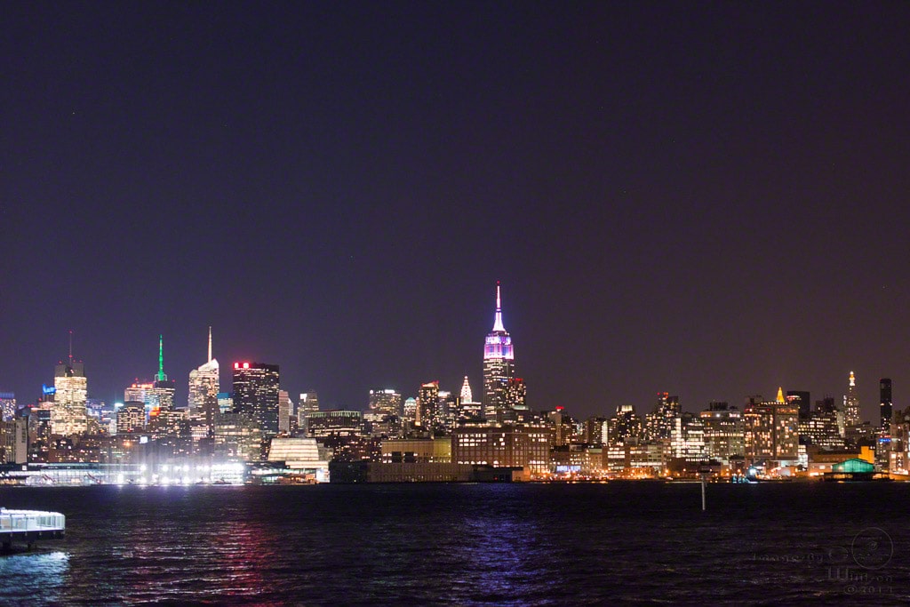 nyc, skyline, hoboken, empire state building, chrysler building