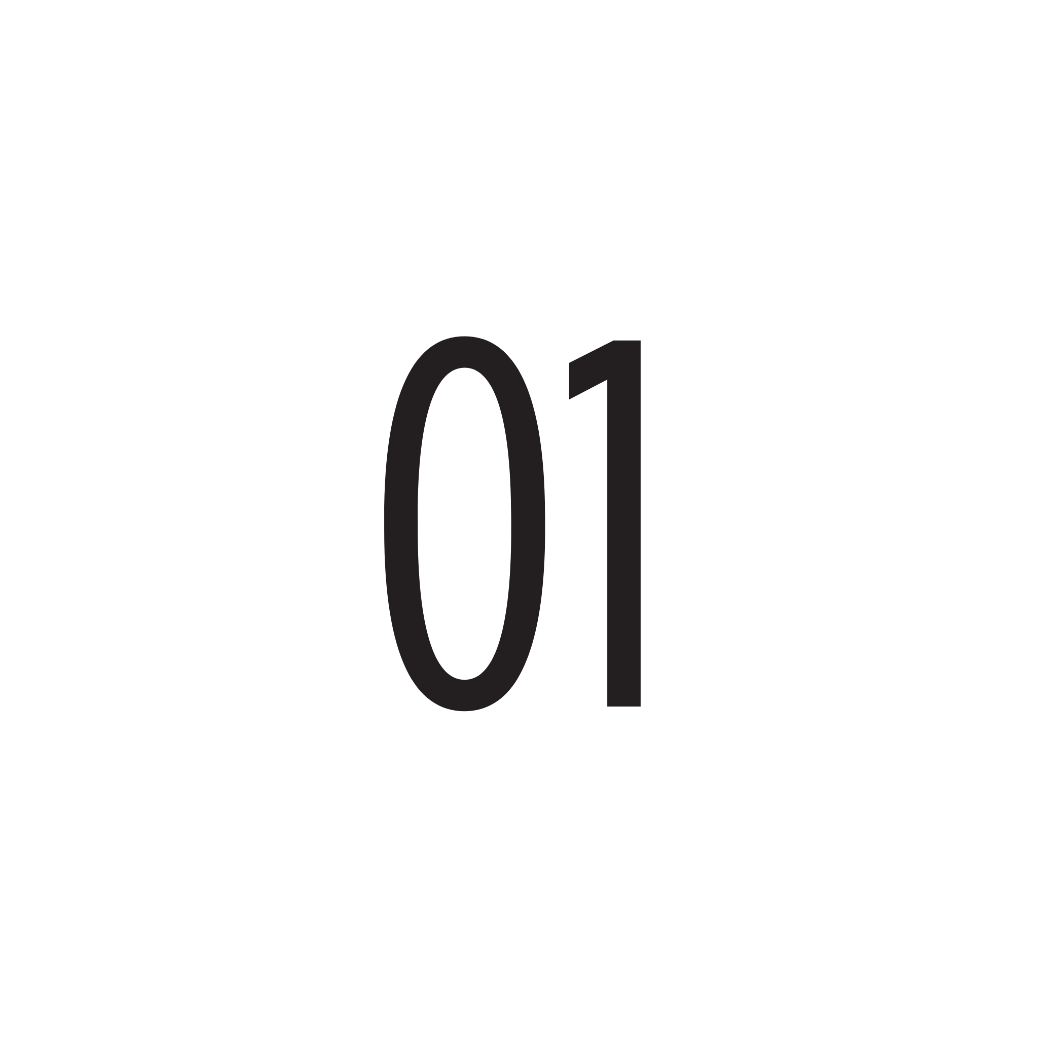 One