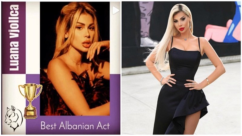 “Golden Panther Awards” / Luana Vjollca fiton çmimin “Best Albanian Act Artist”