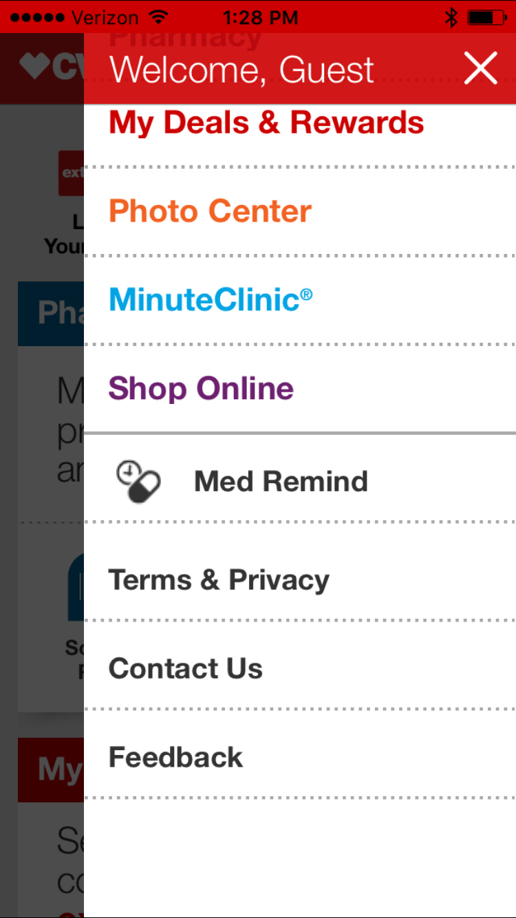Cvs app delivers basic pharmacy services for your patients